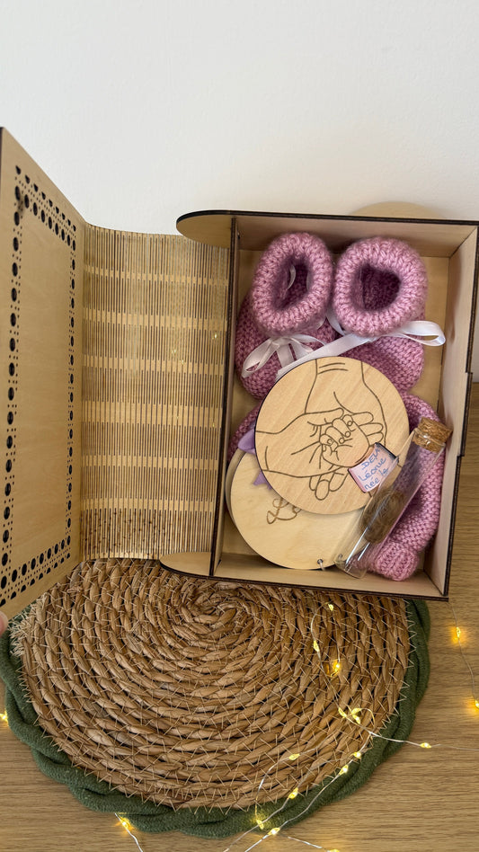Boîte à souvenirs de naissance