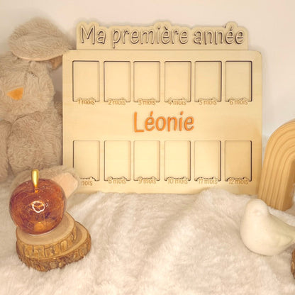 Cadre personnalisé – Ma première année