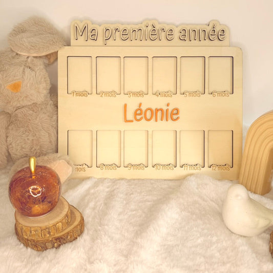 Cadre personnalisé – Ma première année