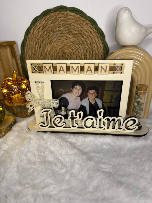 Cadre "Maman je t'aime"
