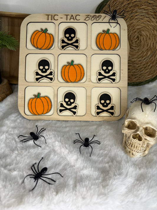 Jeu de morpion – Thème Halloween