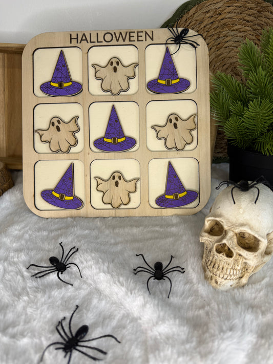 Jeu de morpion – Thème Halloween