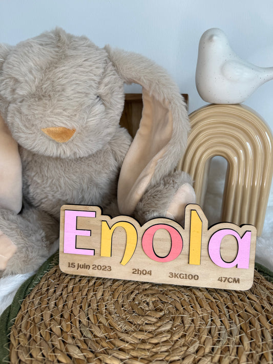 Panneau de porte enfant