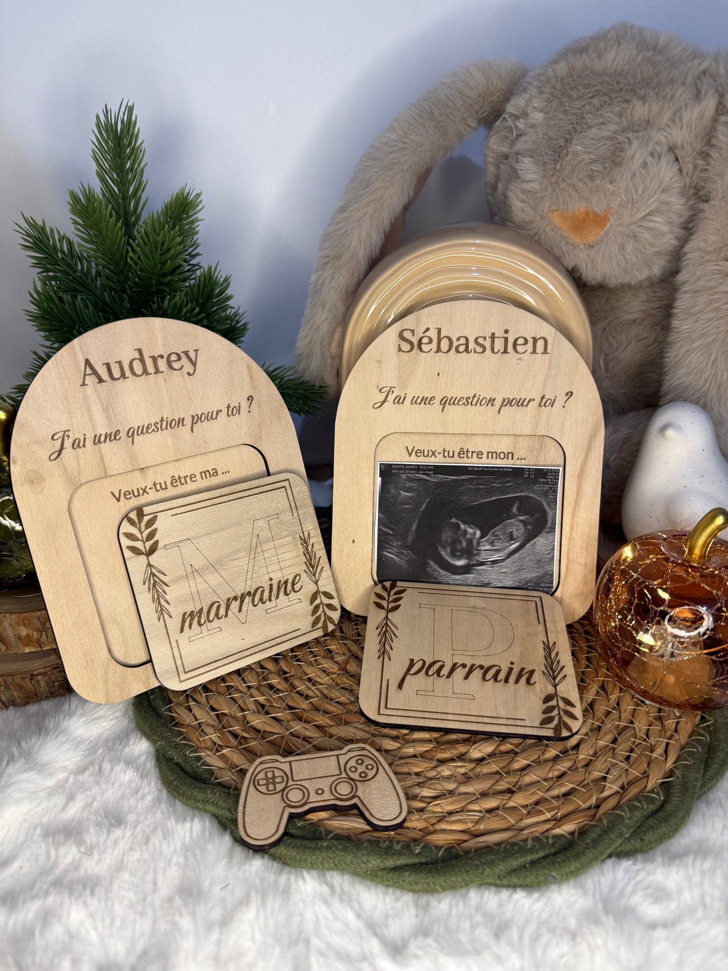 Veux-tu être mon parrain / ma marraine ?