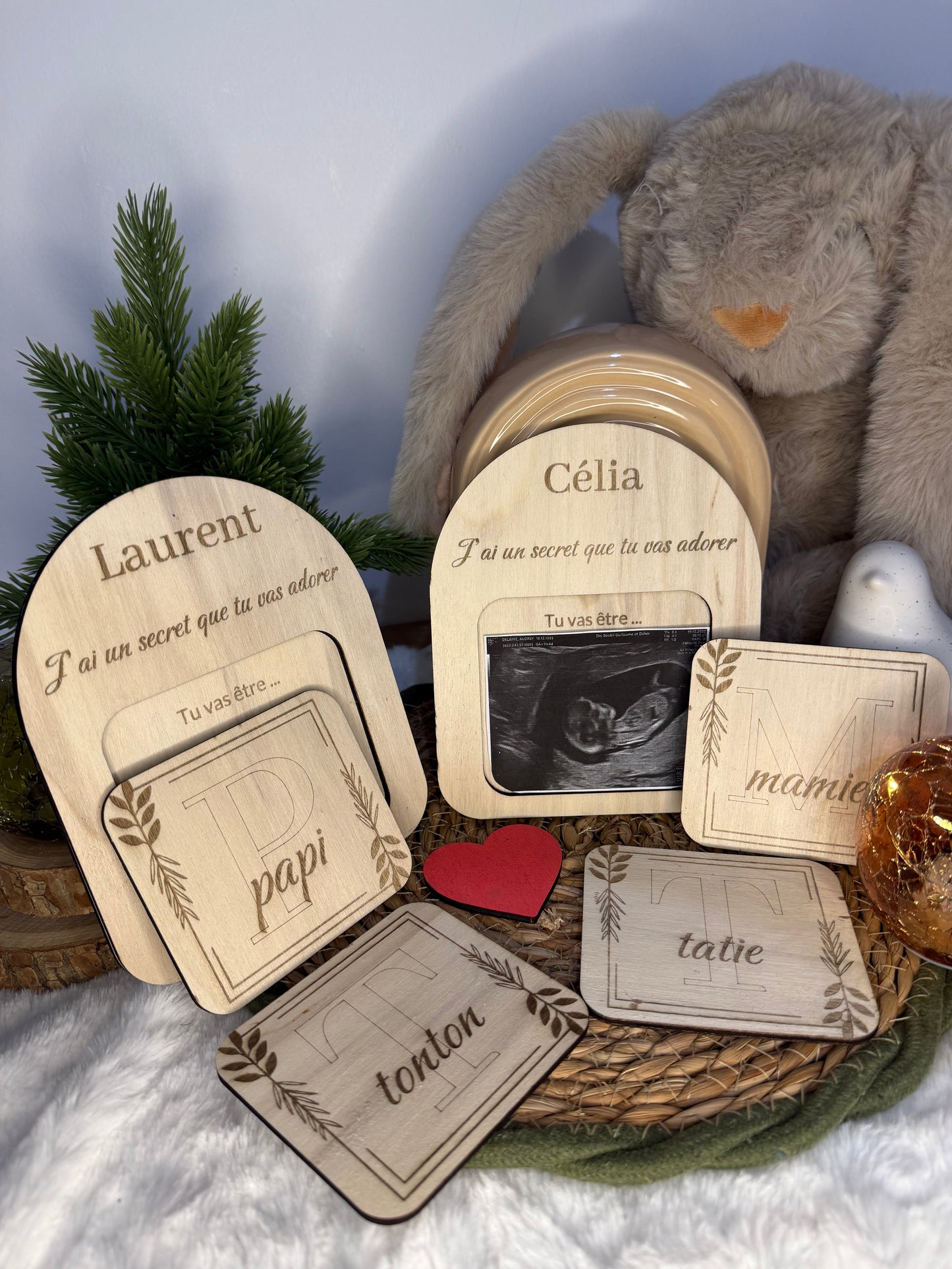 Surprise pour Papi, Mamie, Tonton ou Tatie