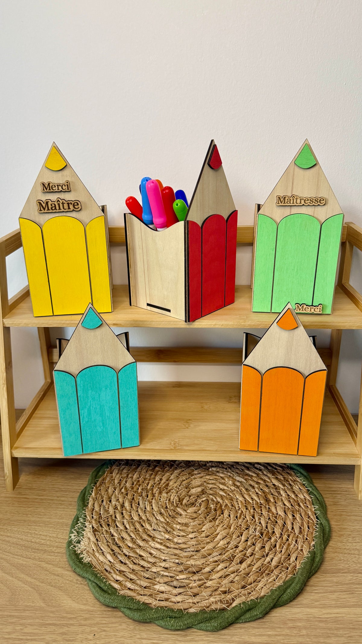 Boîte à crayons personnalisée
