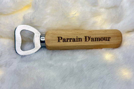 Décapsuleur « Parrain d’amour »