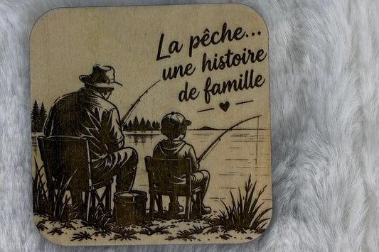 Magnet "Papi une histoire de famille"