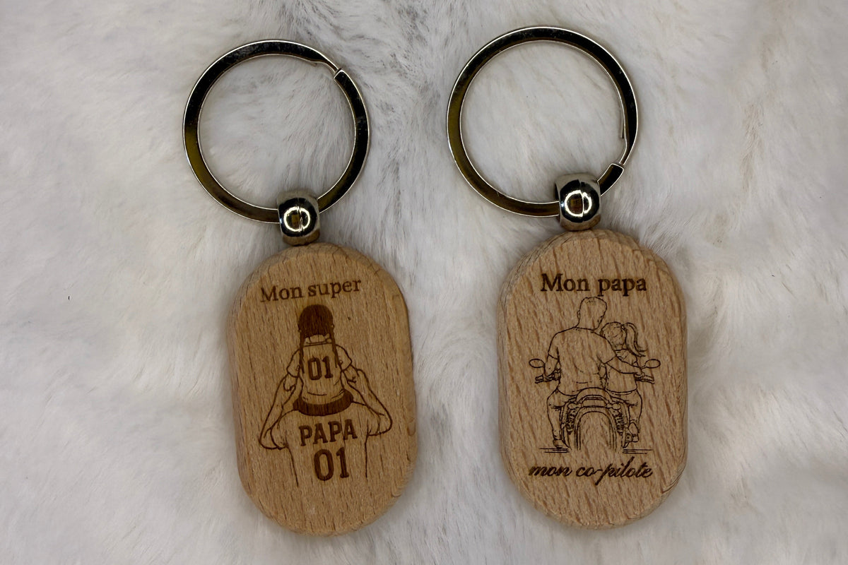 Porte-clés « Papa »
