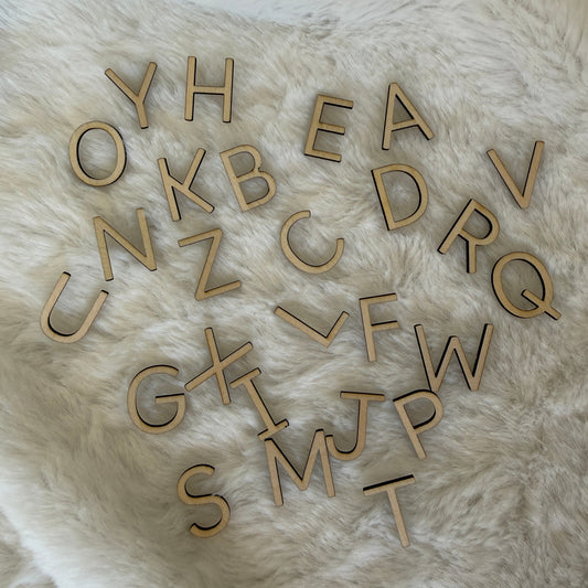 Alphabet complet en bois