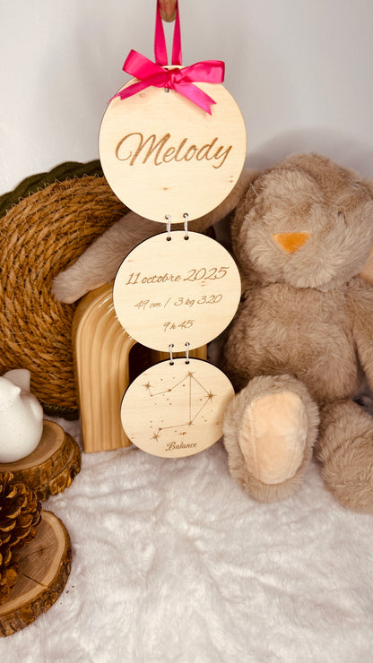 Cercle de naissance personnalisé